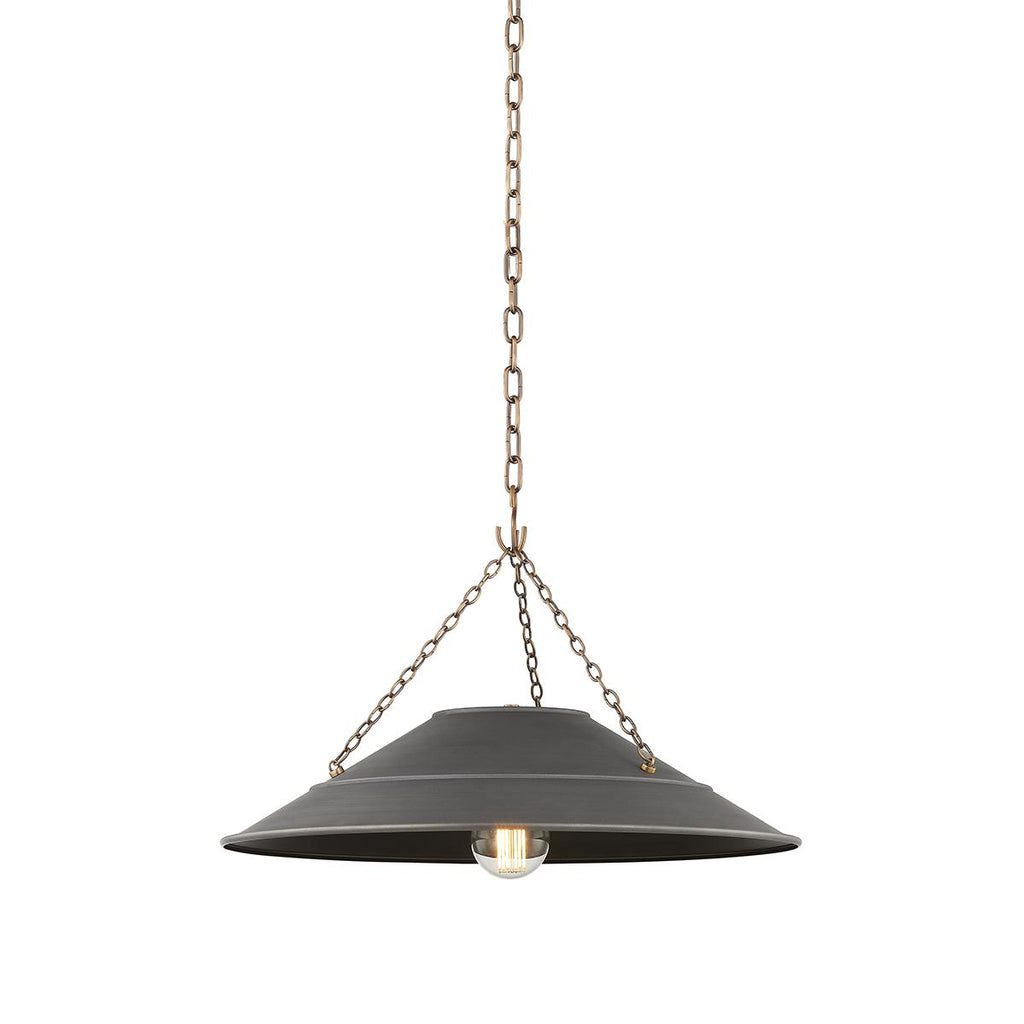 Troy Lighting ARCANE PATINA BRASS 23W x 23L x 16H Pendant