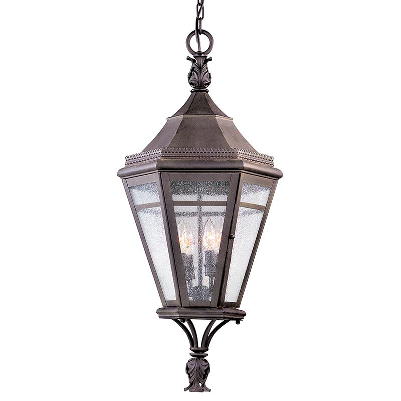 Troy Lighting Morgan Hill NATURAL RUST 15W x 15L x 32.5H Pendant