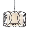 Troy Lighting Sausalito Textured Iron 25W X 25L X 16.5H Chandelier