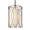 Troy Lighting Sausalito Silver Gold 13W X 13L X 22H Pendant