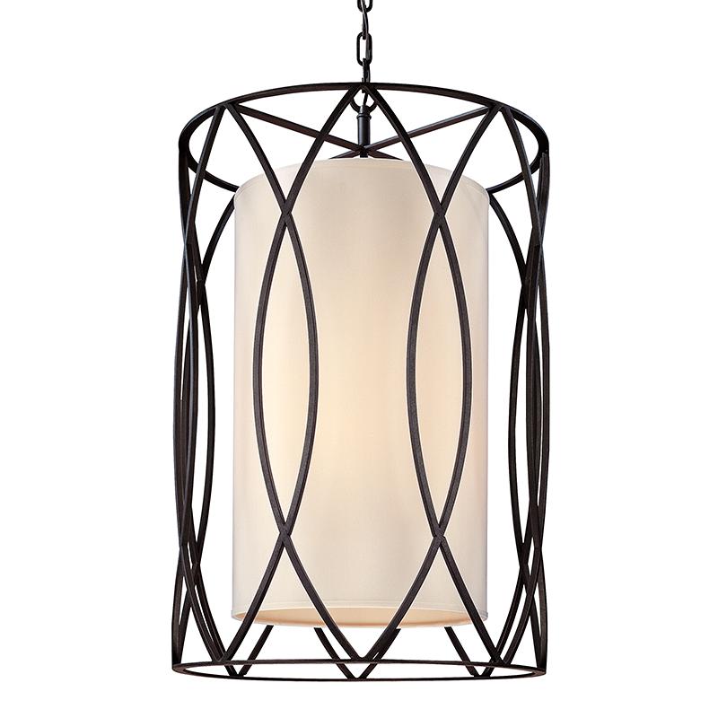 Troy Lighting Sausalito TEXTURED IRON 22W x 22L x 35H Pendant