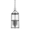 Troy Lighting Burbank Textured Black 10W X 10L X 24.25H Pendant