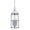 Troy Lighting Burbank Weathered Zinc 10W X 10L X 24.25H Pendant