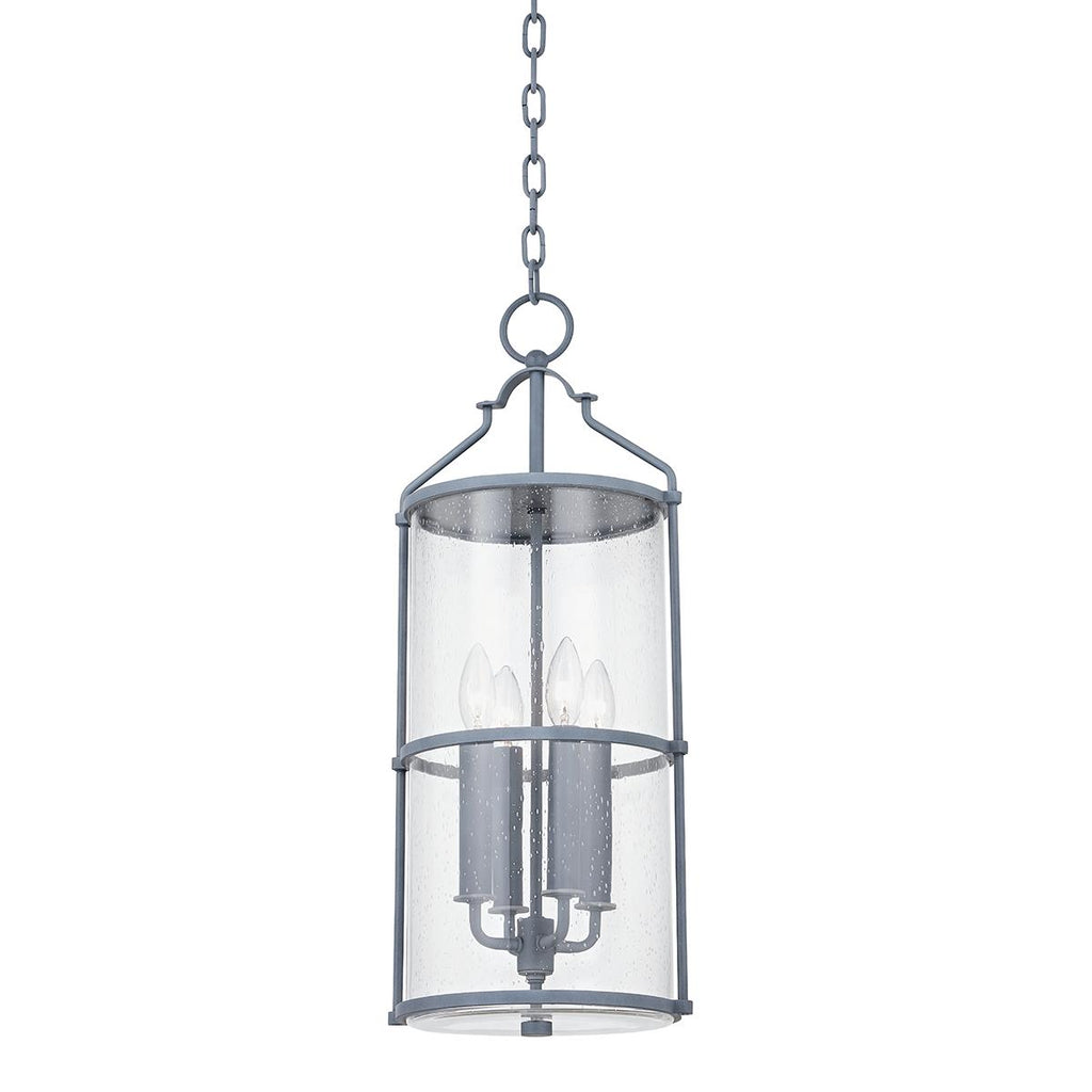 Troy Lighting Burbank WEATHERED ZINC 10W x 10L x 24.25H Pendant