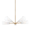 Troy Lighting Camarillo Patina Brass 45W X 45L X 14.5H Chandelier