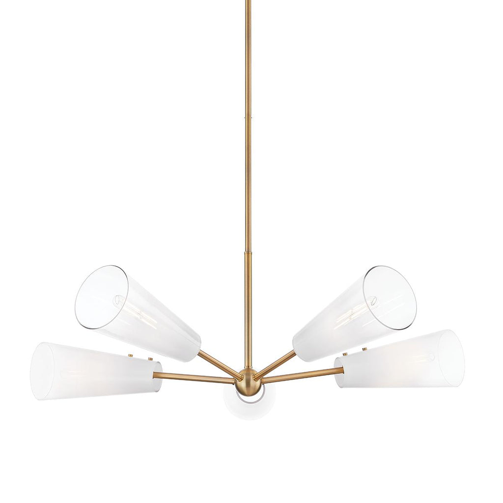 Troy Lighting CAMARILLO PATINA BRASS 45W x 45L x 14.5H Chandelier