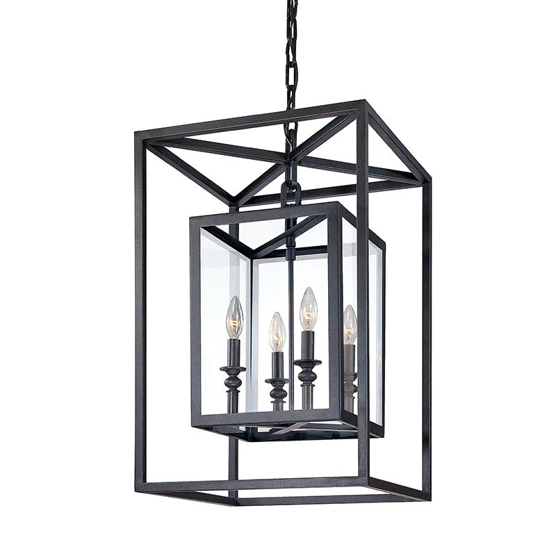 Troy Lighting Arcadia TEXTURED IRON 27W x 25L x 26H Chandelier