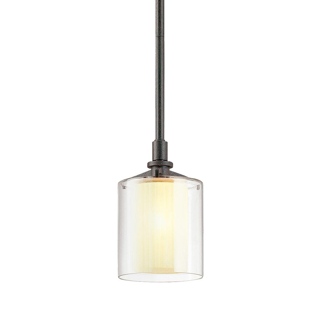 Troy Lighting Arcadia TEXTURED IRON 4.75W x 4.75L x 9.25H Pendant