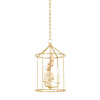 Troy Lighting Adrienne Vintage Gold Leaf 11.5W X 11.5L X 21H Pendant