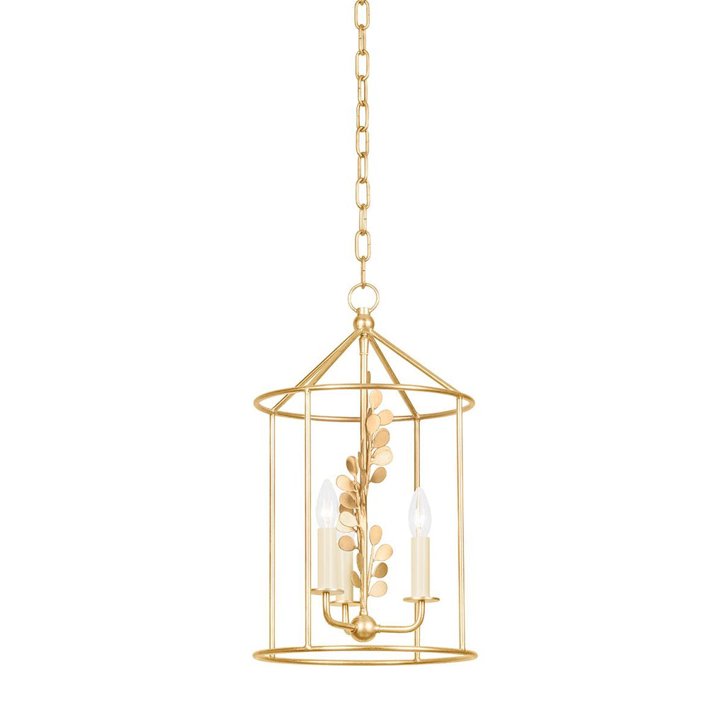 Troy Lighting ADRIENNE Vintage Gold Leaf 11.5W x 11.5L x 21H Pendant