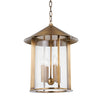 Troy Lighting Long Beach Patina Brass 16.5W X 16.5L X 21.25H Pendant