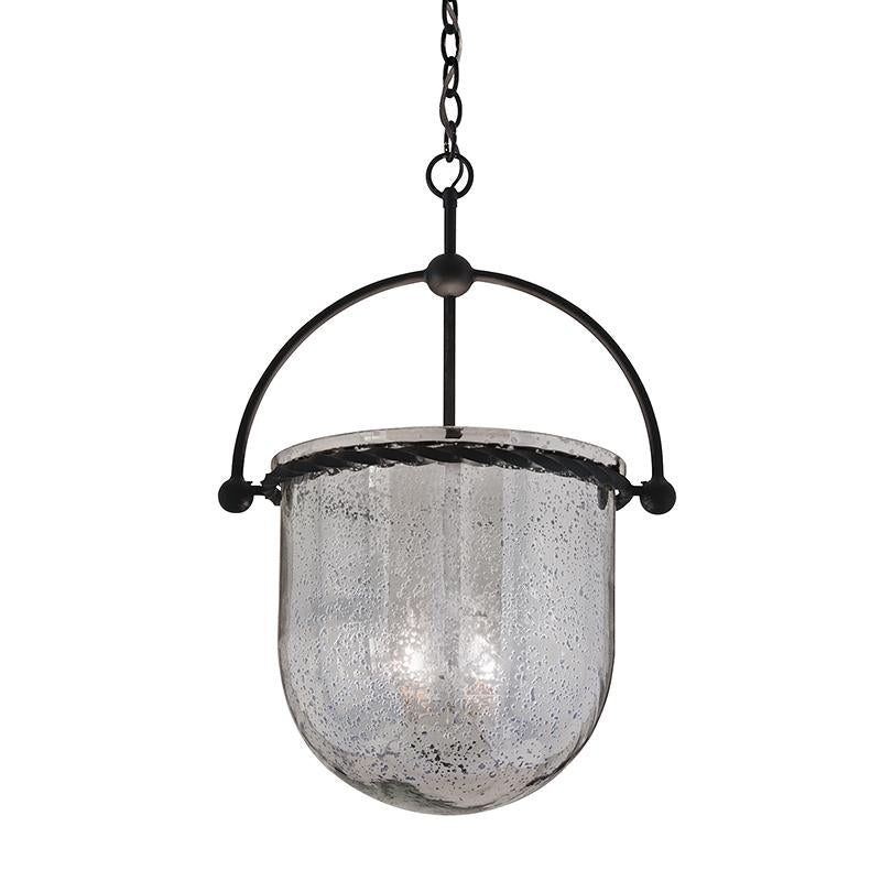 Troy Lighting Mercury Old Iron 19W x 19L x 27H Pendant