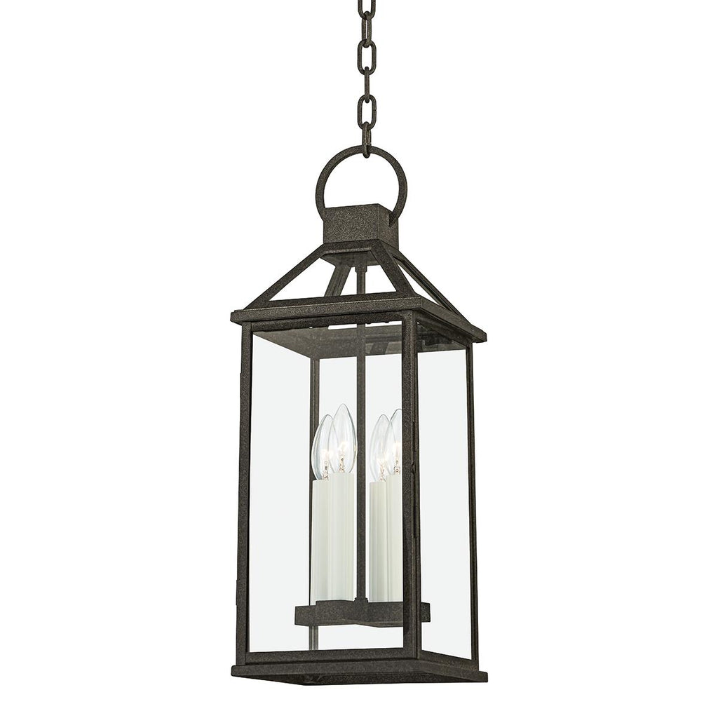 Troy Lighting Sanders FRENCH IRON 8.5W x 8.5L x 22.25H Pendant