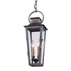 Troy Lighting Parisian Square Aged Pewter 7W X 7L X 20.5H Pendant