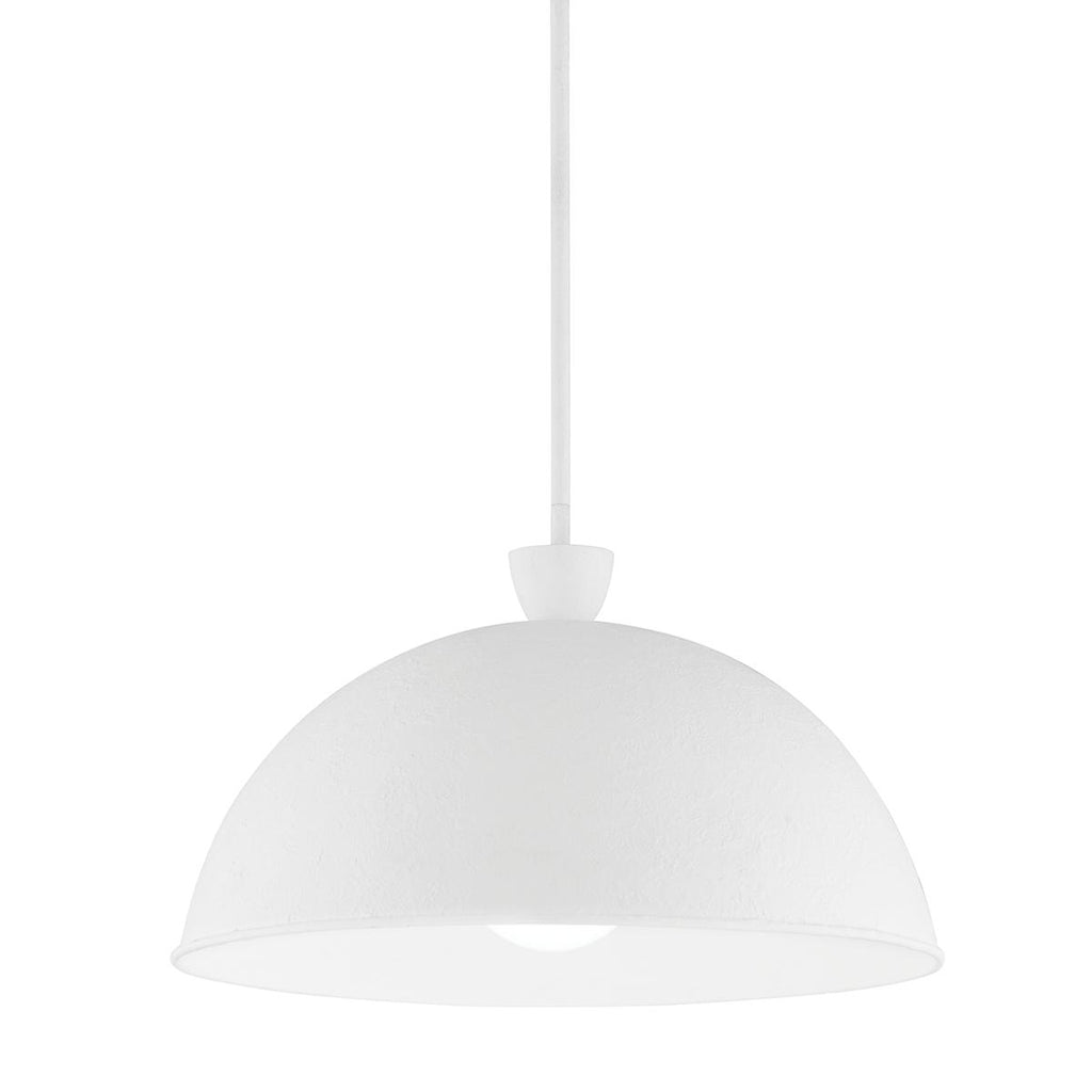 Troy Lighting Tygo GESSO WHITE 20W x 20L x 11.5H Pendant