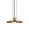 Troy Lighting Rainhill Patina Brass 16W X 16L X 6.5H Pendant