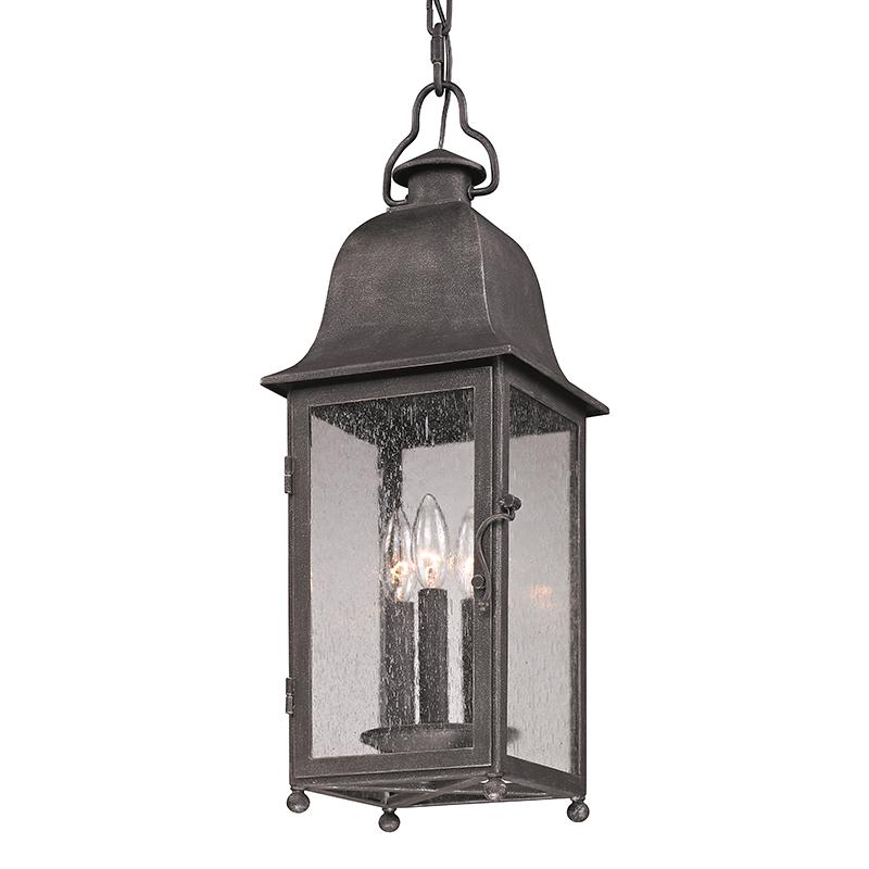 Troy Lighting Larchmont VINTAGE BRONZE 8W x 8L x 23.5H Pendant