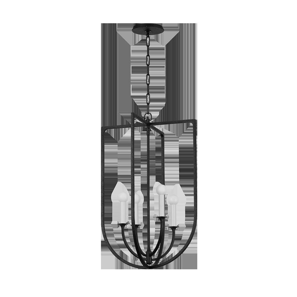 Troy Lighting KAEL BLACK IRON 18W x 18L x 28.5H Pendant