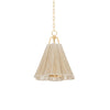 Troy Lighting Sonoma Vintage Gold Leaf 18W X 18L X 20.25H Pendant