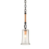 Troy Lighting Pier 39 Shipyard Bronze 5W X 5L X 9H Pendant