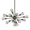 Troy Lighting Conduit Old Silver 32W X 32L X 16.75H Chandelier