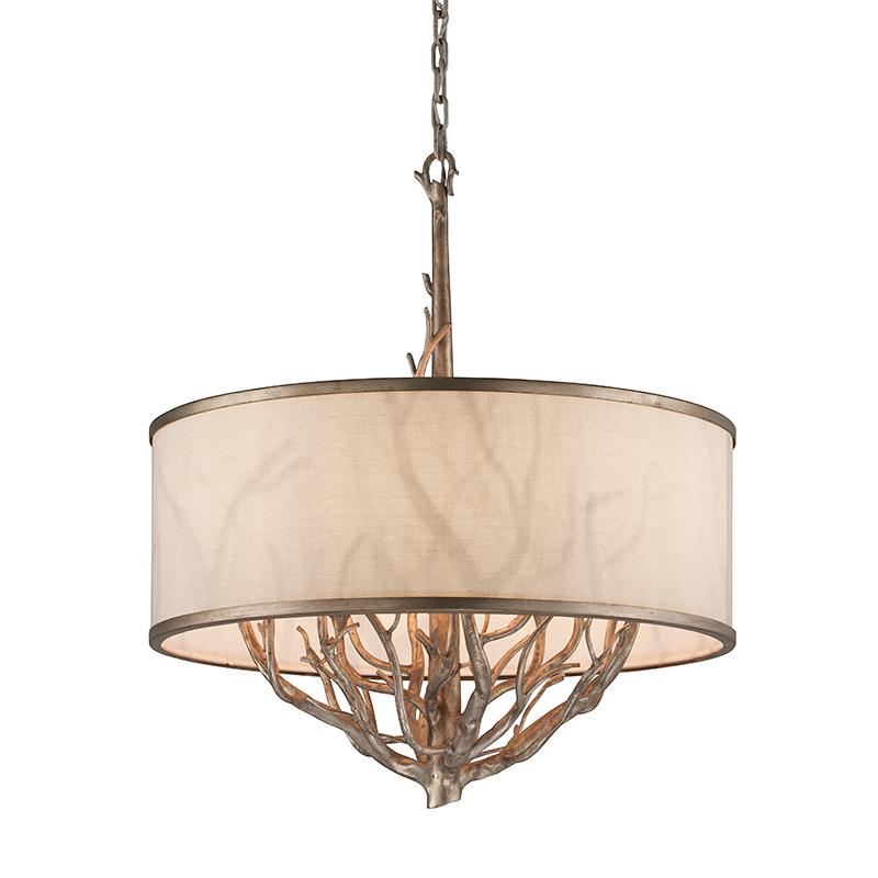 Troy Lighting Whitman VIENNA BRONZE 24.25W x 24.25L x 27.75H Chandelier