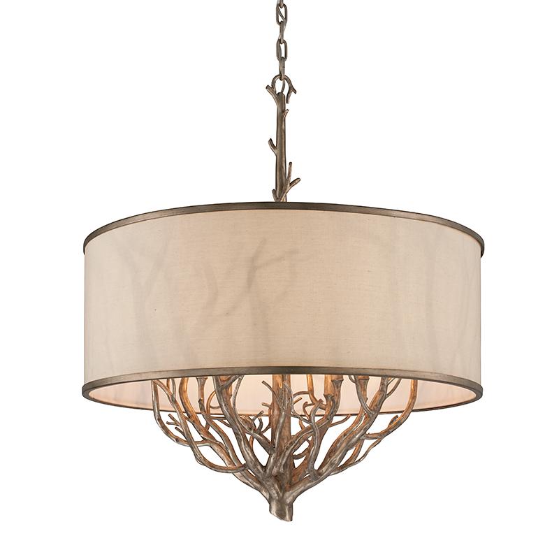 Troy Lighting Whitman VIENNA BRONZE 30.5W x 30.5L x 34.5H Chandelier