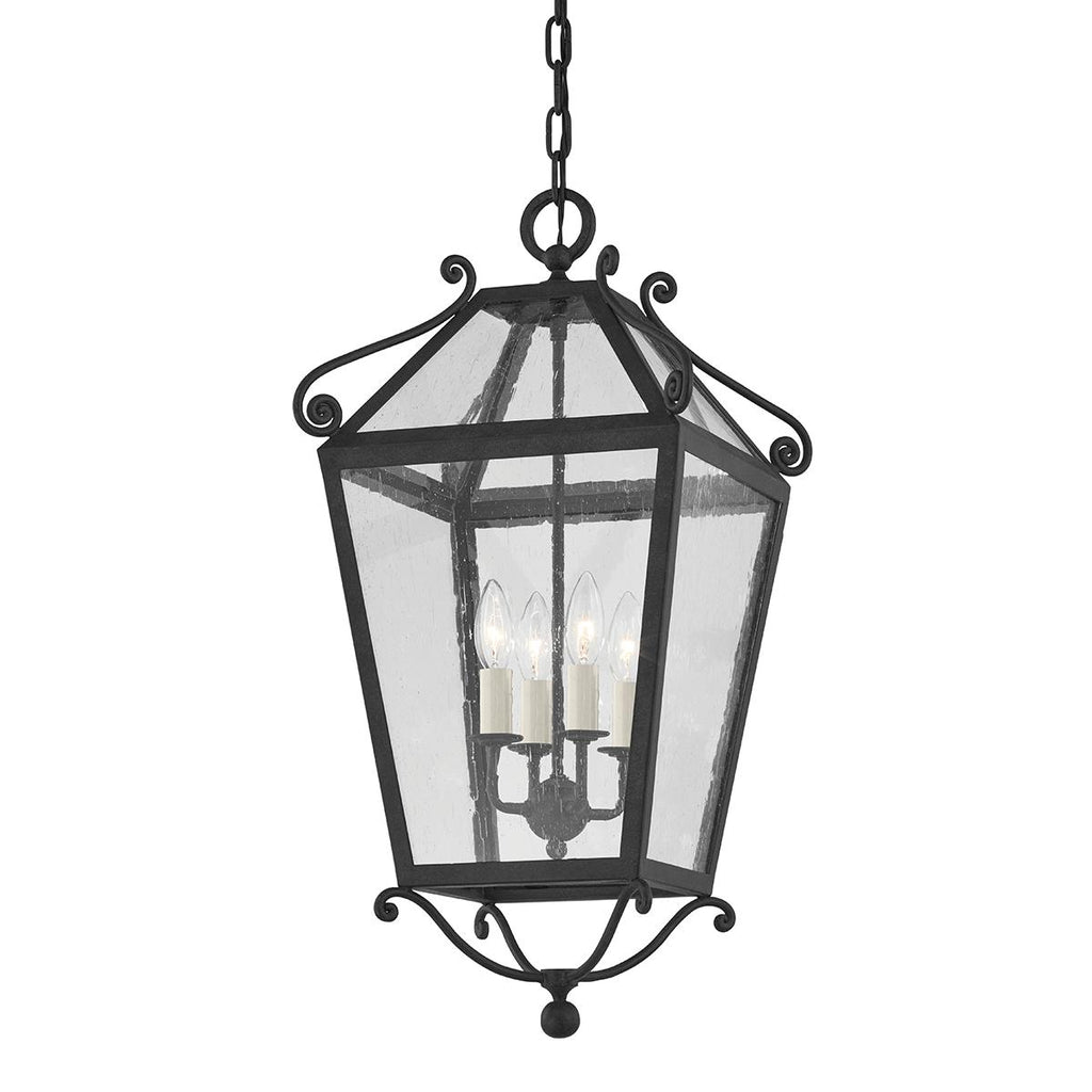 Troy Lighting Santa Barbara County FRENCH IRON 13.25W x 13.25L x 27.25H Pendant