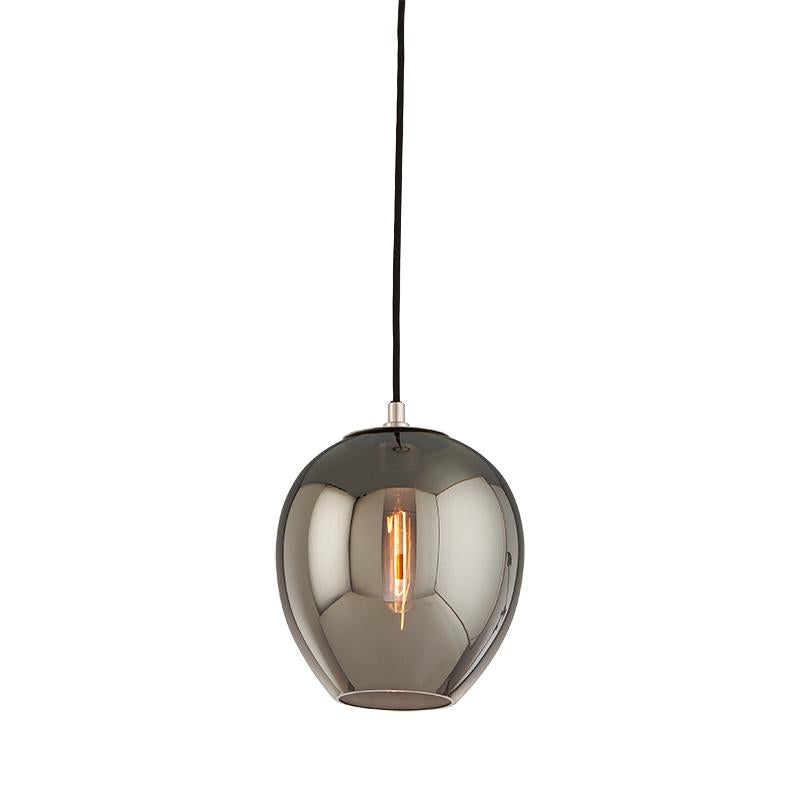 Troy Lighting Odyssey TEXTURED BLACK & POLISH NICKEL 9W x 9L x 12.5H Pendant