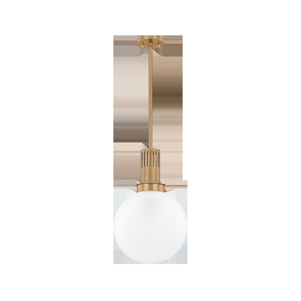 Troy Lighting TOBIAS PATINA BRASS 11.75W x 11.75L x 18.25H Pendant