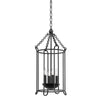 Troy Lighting Lassen Black Iron 13.5W X 13.5L X 28.25H Pendant