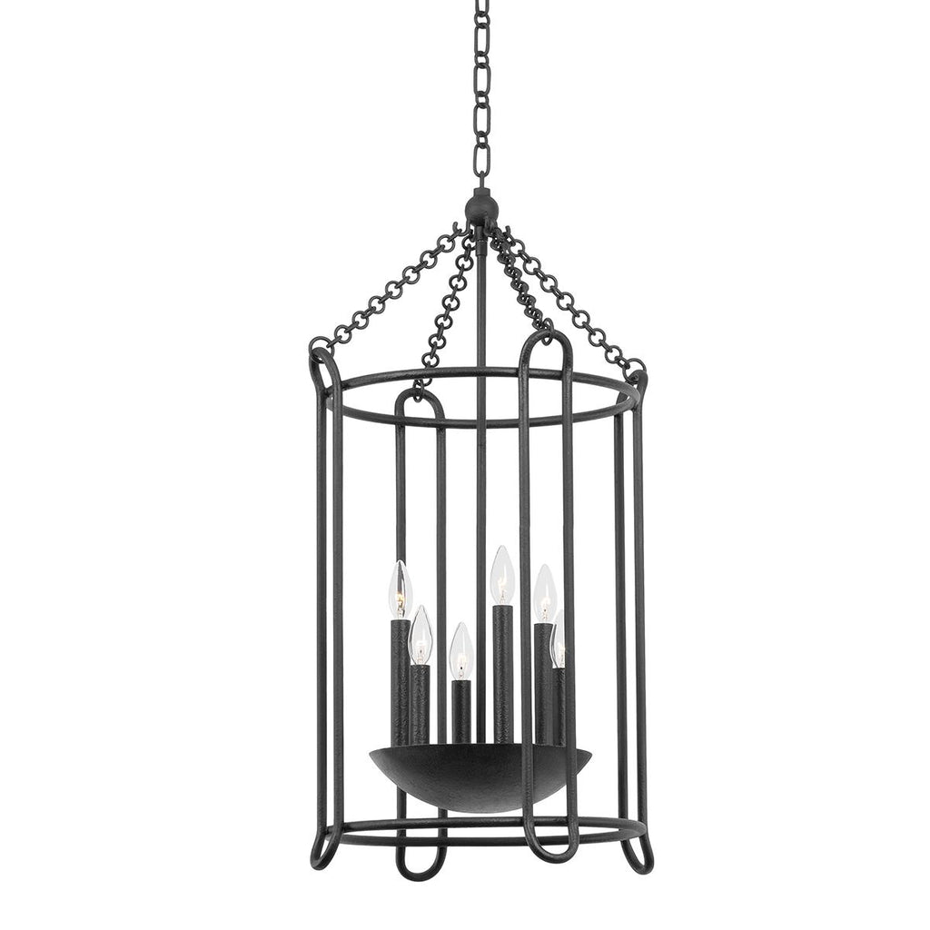 Troy Lighting Lassen BLACK IRON 36.75W x 36.75L x 36.75H Pendant