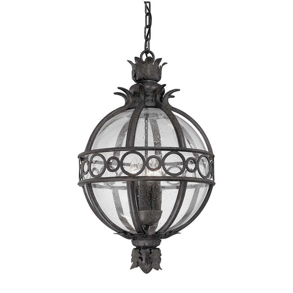 Troy Lighting Campanile FRENCH IRON 13.75W x 13.75L x 23.5H Pendant