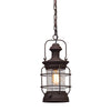 Troy Lighting Atkins Heritage Bronze 8W X 8L X 17.5H Pendant