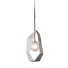 Troy Lighting Origami Graphite With Silver Leaf 11.75W X 6L X 73.25H Pendant