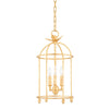 Troy Lighting Brooks Vintage Gold Leaf 11.75W X 11.75L X 22.5H Pendant