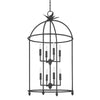 Troy Lighting Brooks Black Iron 24W X 24L X 42H Pendant