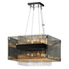 Troy Lighting Apollo Bronze/Polished Chrome 20.5W X 20.5L X 14.5H Chandelier