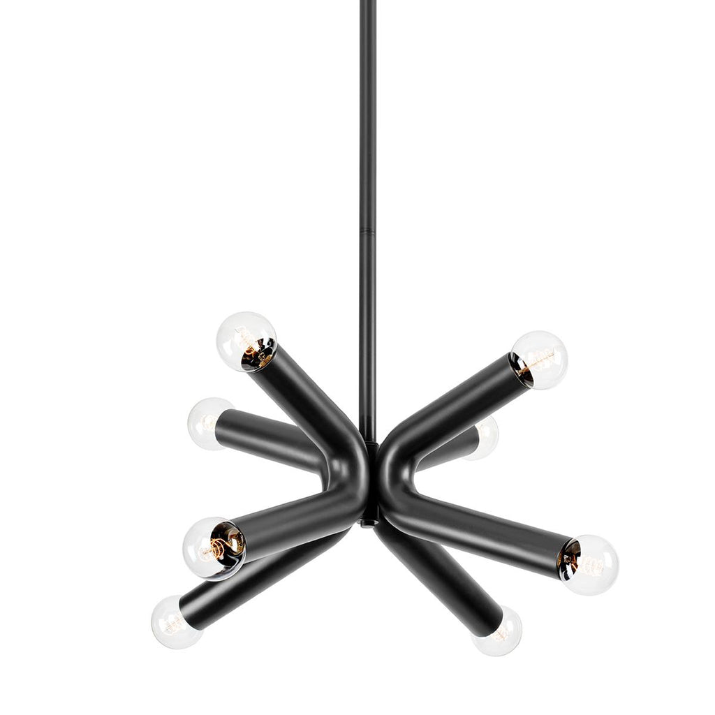 Troy Lighting Dash SOFT BLACK 24.75W x 24.75L x 17.25H Chandelier