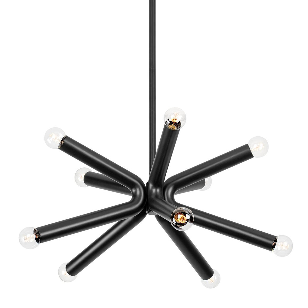 Troy Lighting Dash SOFT BLACK 45W x 45L x 21H Chandelier