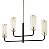 Troy Lighting Aeon Carbide Blk & Pol Nickel 4.75W X 43L X 22H Pendant