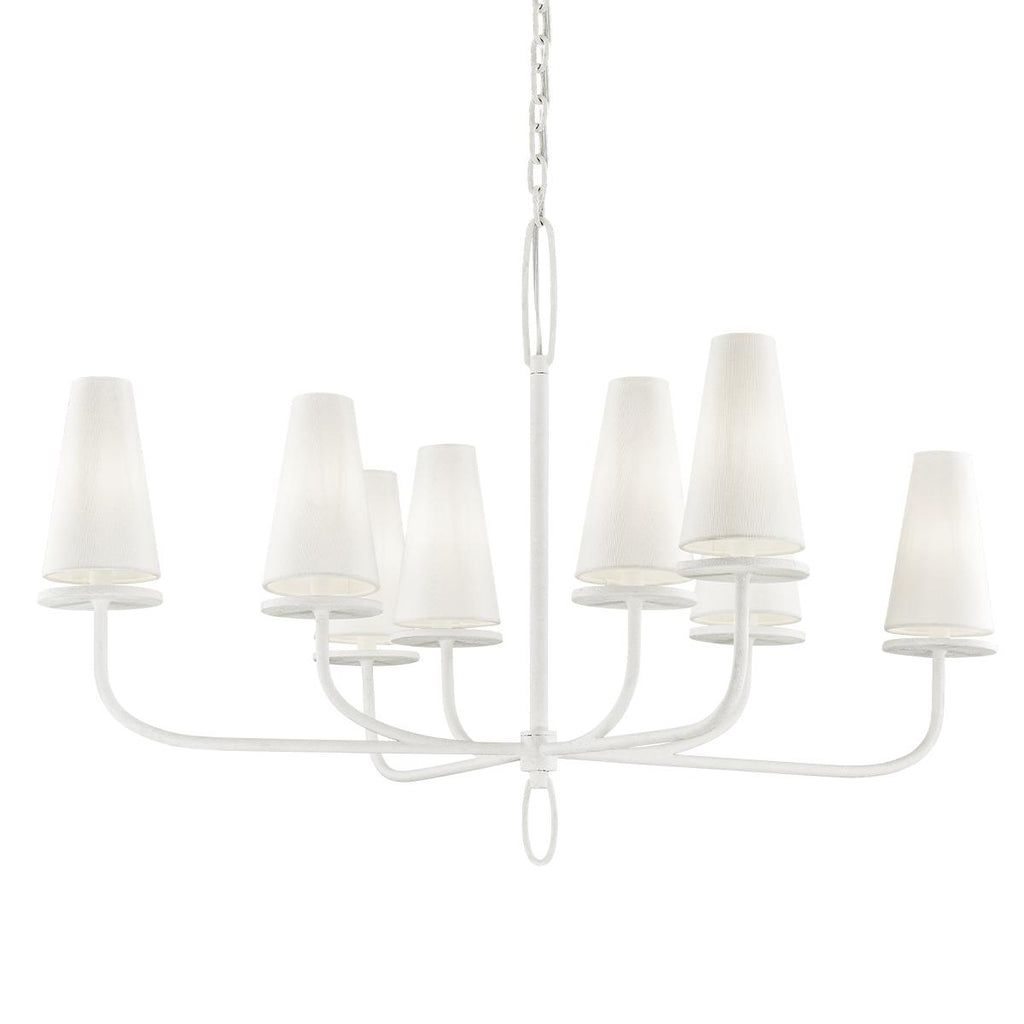 Troy Lighting Marcel GESSO WHITE 43.25W x 43.25L x 29H Chandelier