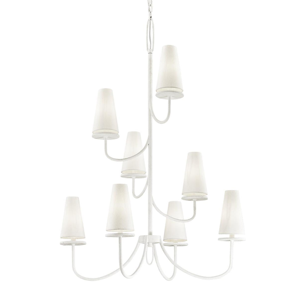 Troy Lighting Marcel GESSO WHITE 36W x 36L x 48.75H Chandelier