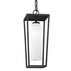 Troy Lighting Mission Beach Textured Black 7.75W X 7.75L X 19H Pendant