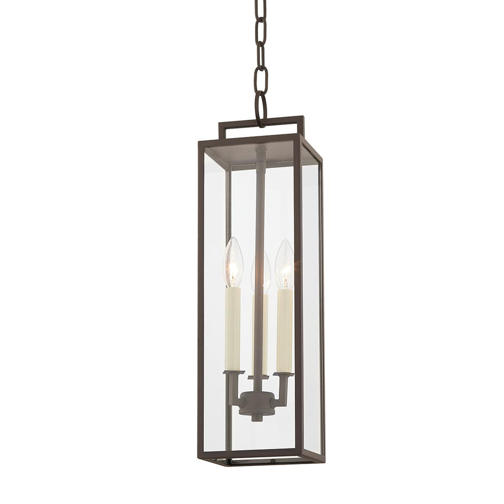 Troy Lighting Beckham TEXTURED BRONZE 6W x 6L x 21.25H Flush Mount