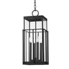 Troy Lighting Longport Textured Black 9.5W X 9.5L X 23.75H Pendant