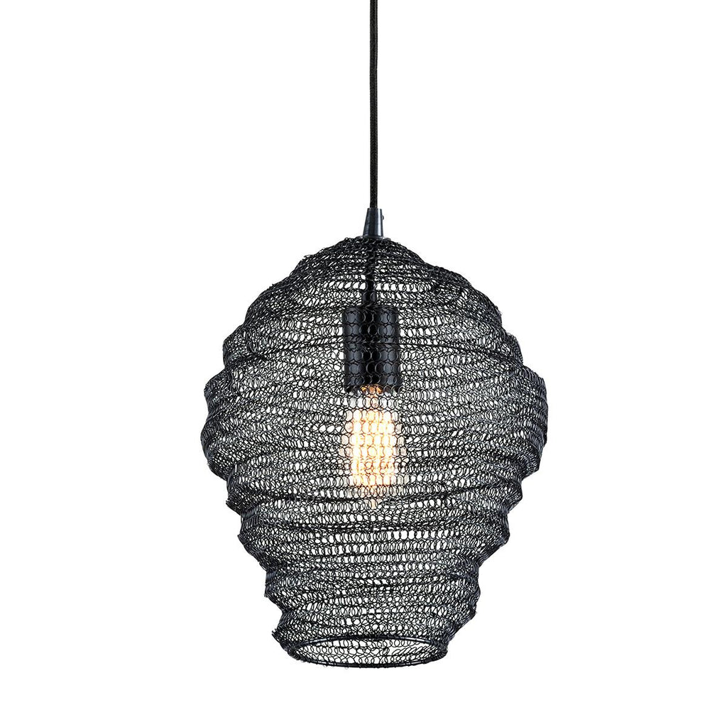 Troy Lighting Wabi Sabi SOFT BLACK 13W x 13L x 14H Pendant