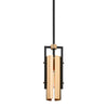 Troy Lighting Emerson Soft Off Black/Brushed Brass 4.75W X 4.75L X 13H Pendant