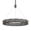 Troy Lighting Fuze Soft Off Black 29W X 29L X 17.5H Pendant