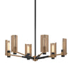 Troy Lighting Pilsen Soft Off Black 30W X 30L X 14.5H Chandelier